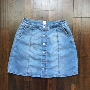 a new day Jean skirt